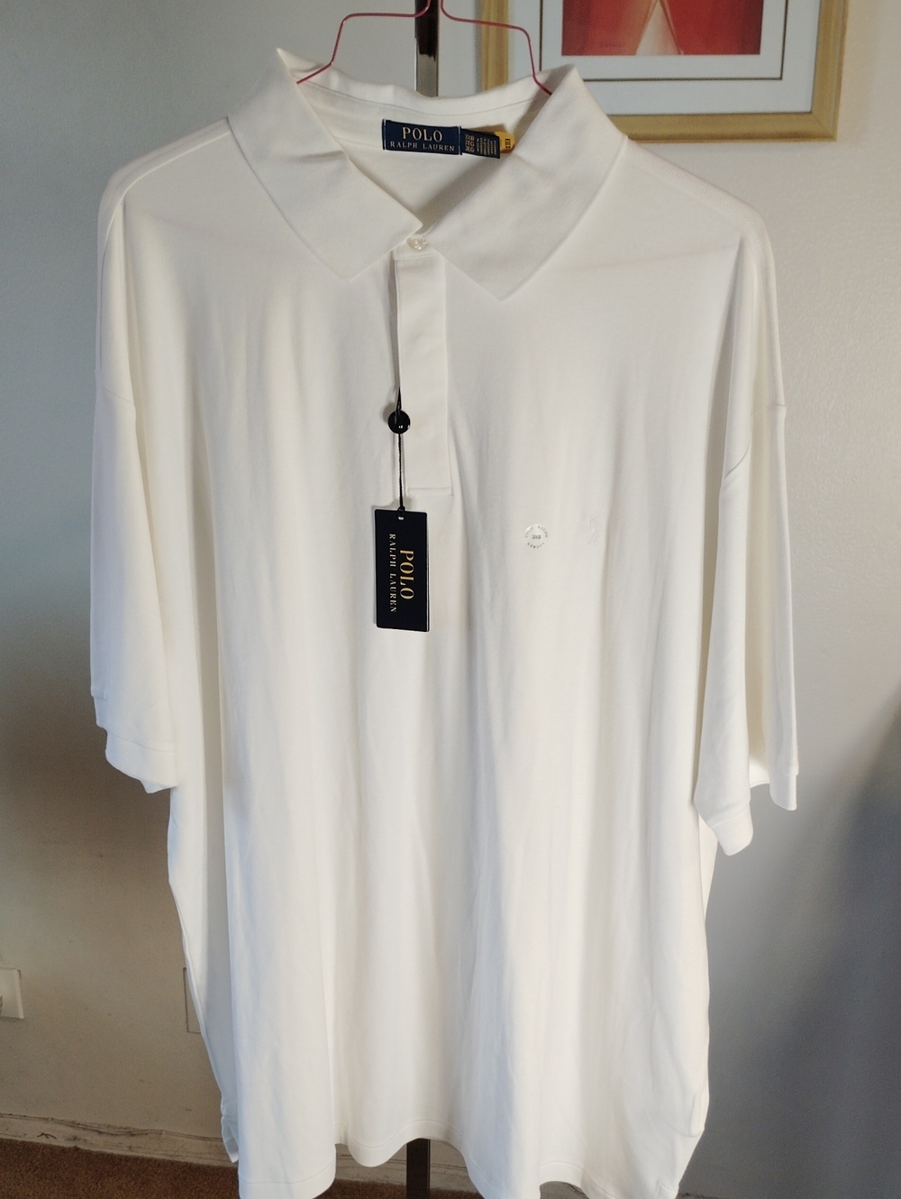 Polo by Ralph Lauren White Short-Sleeve Polo with Tag